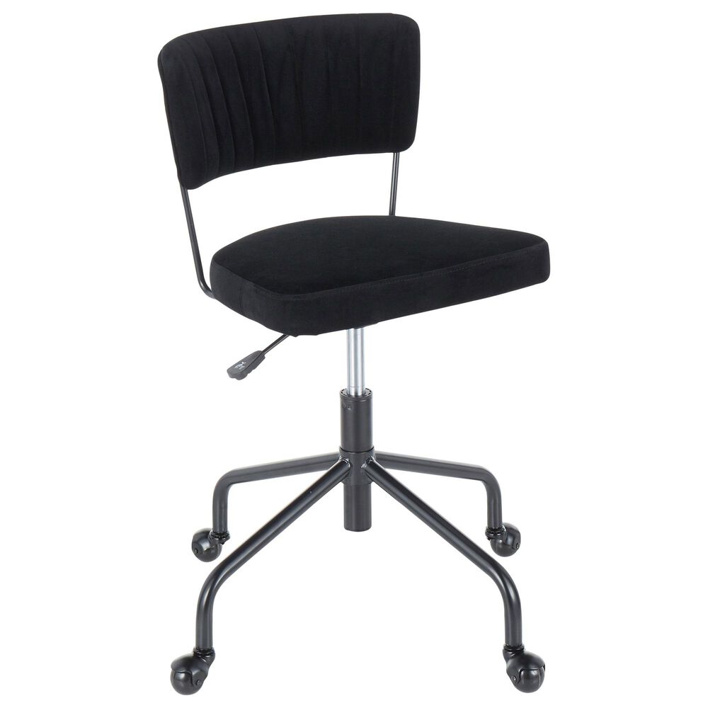 Lumisource Tania Task Chair in Black/Black, , large