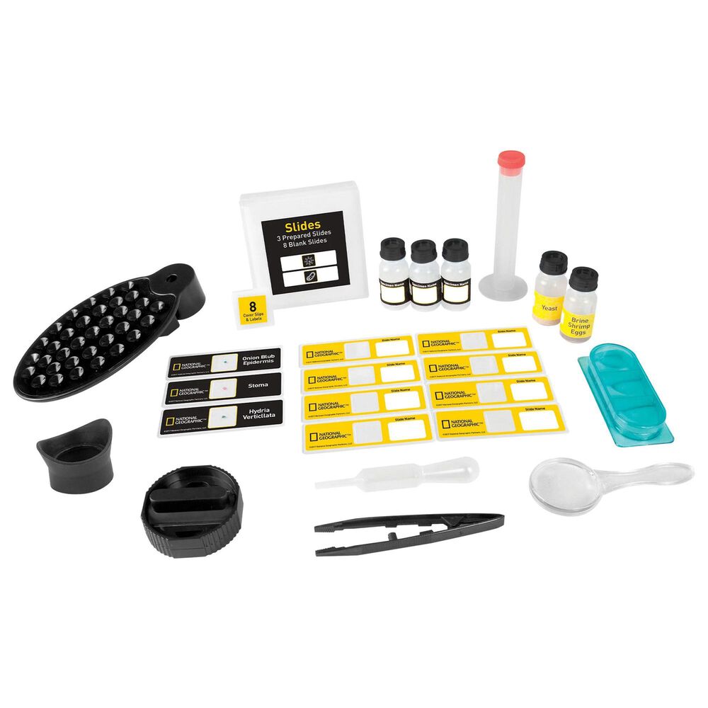 Explore Scientific 40x-640x Zoom Microscope with Smartphone Adapter in White, , large
