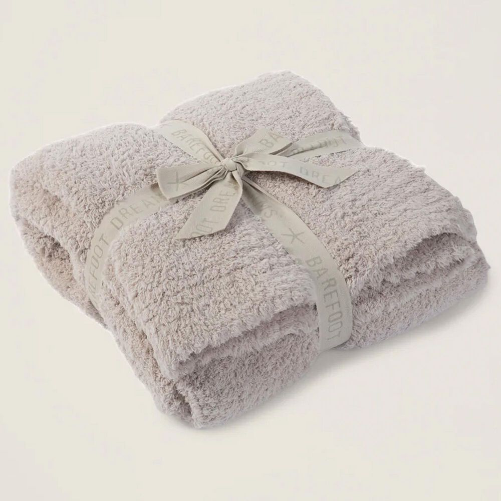 Barefoot Dreams CozyChic Throw in Stone Shop NFM
