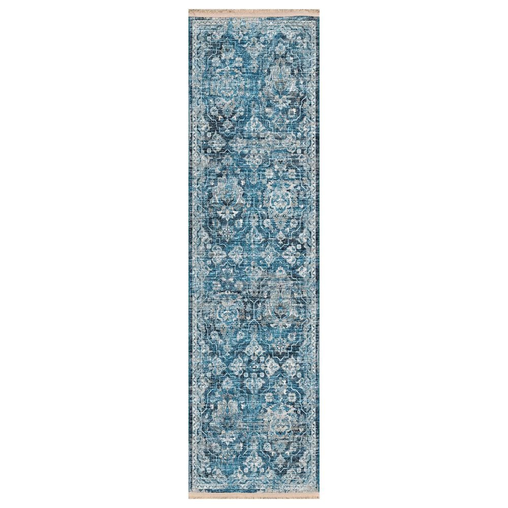 Dalyn Rug Company Marbella Transitional 2"3" x 7"6" Navy Runner, , large