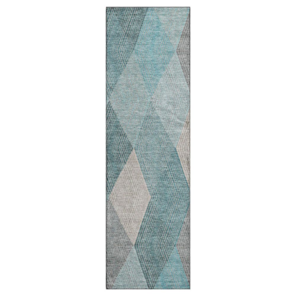 Dalyn Rug Company The Reserve TR11 Turquoise 2"3" x 7"6" Indoor/Outdoor Runner, , large