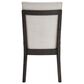 Golden Wave Furniture Sutton Place Dining Side Side Chair in Cocoa, , large