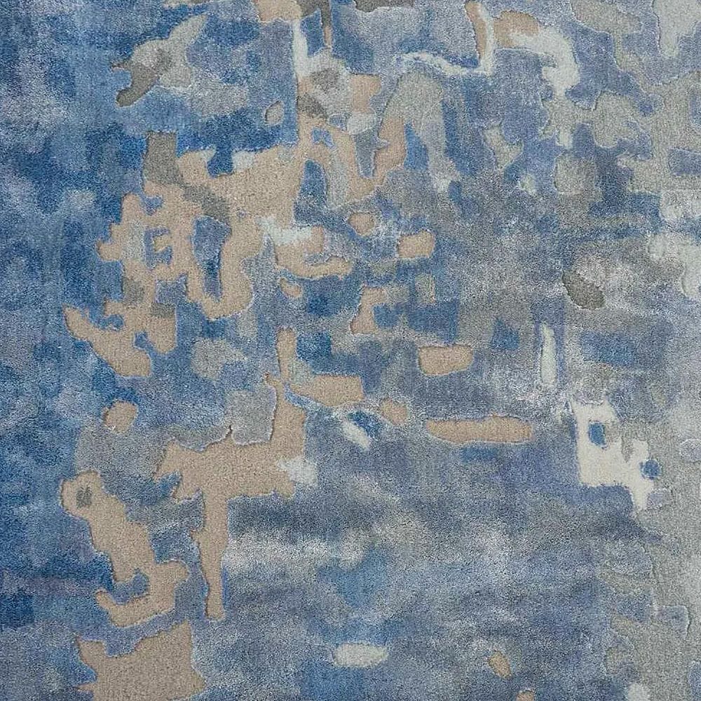 Nourison Prismatic 5&#39;6&quot; x 7&#39;5&quot; Denim Area Rug, , large
