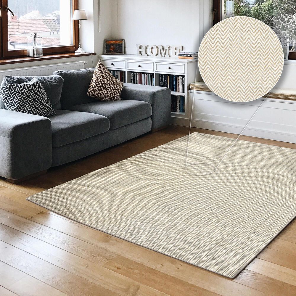 Radici USA Trento 9&#39; x 12&#39; Off-White Area Rug, , large