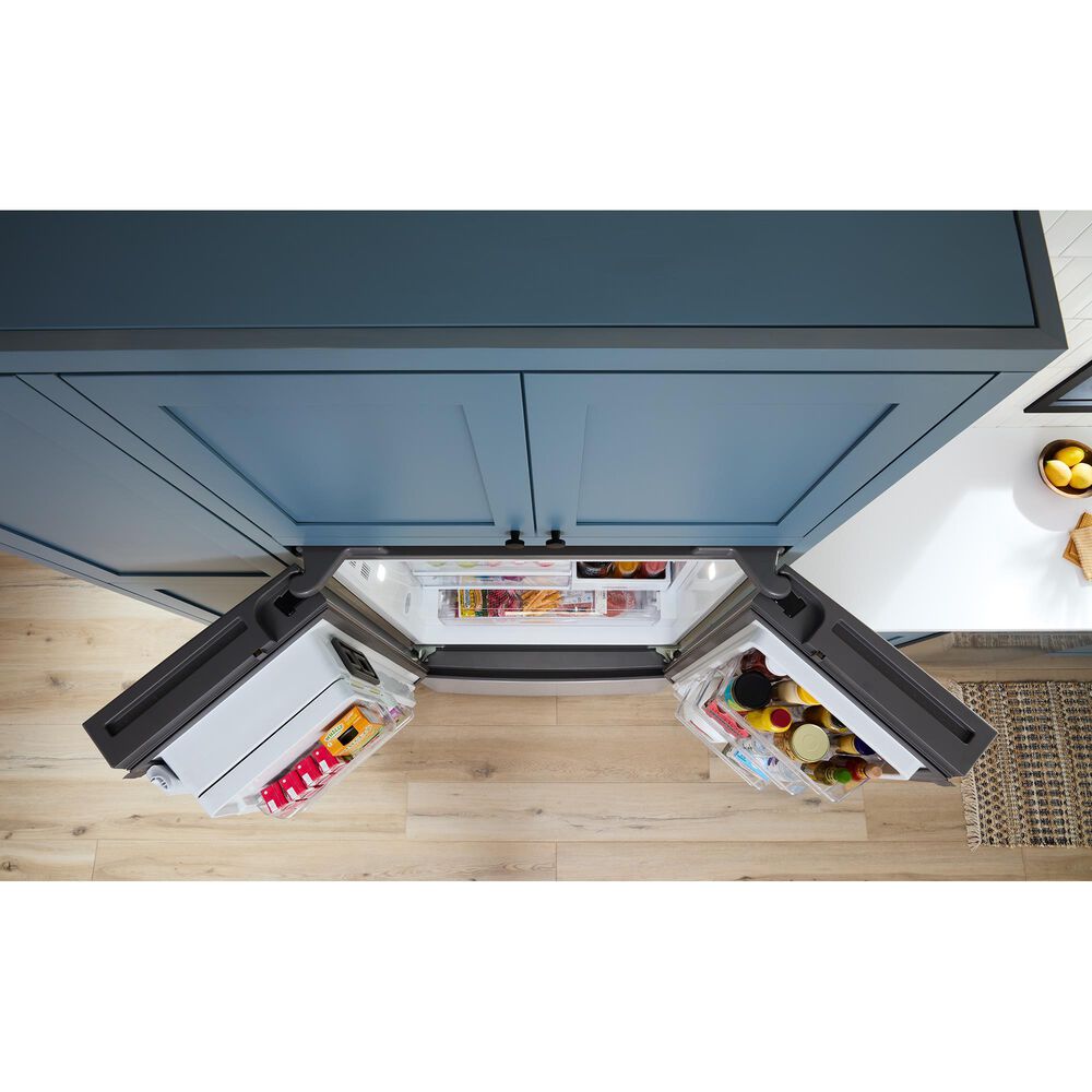 Whirlpool 23 Cu. Ft. Wide French Door Refrigerator with Dual Ice Makers in Fingerprint Resistant Stainless Steel, , large