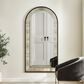 Uttermost Marlowe Arch Leaner Mirror in Black, , large