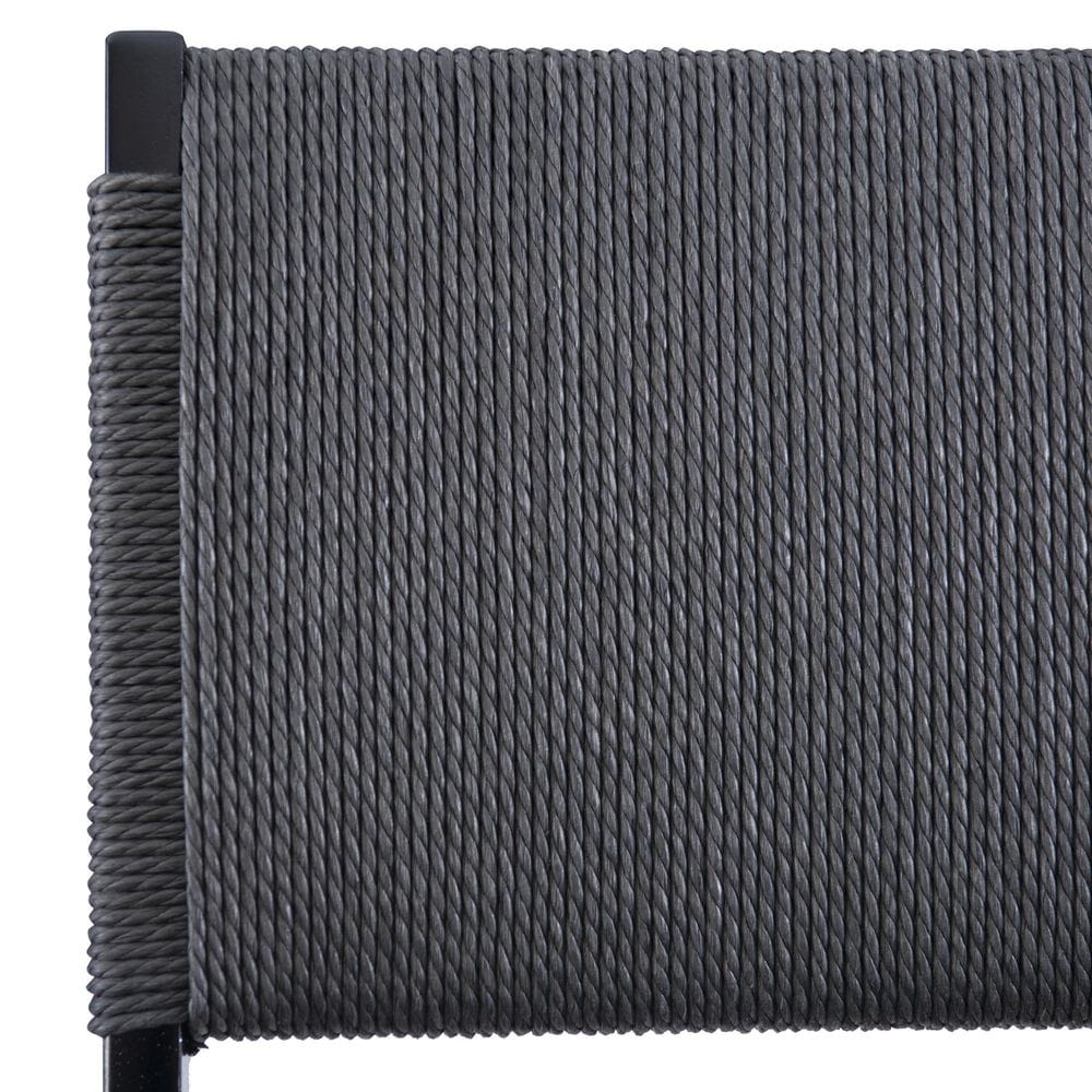 Linon Home Decor Norway Folding Chair in Black, , large