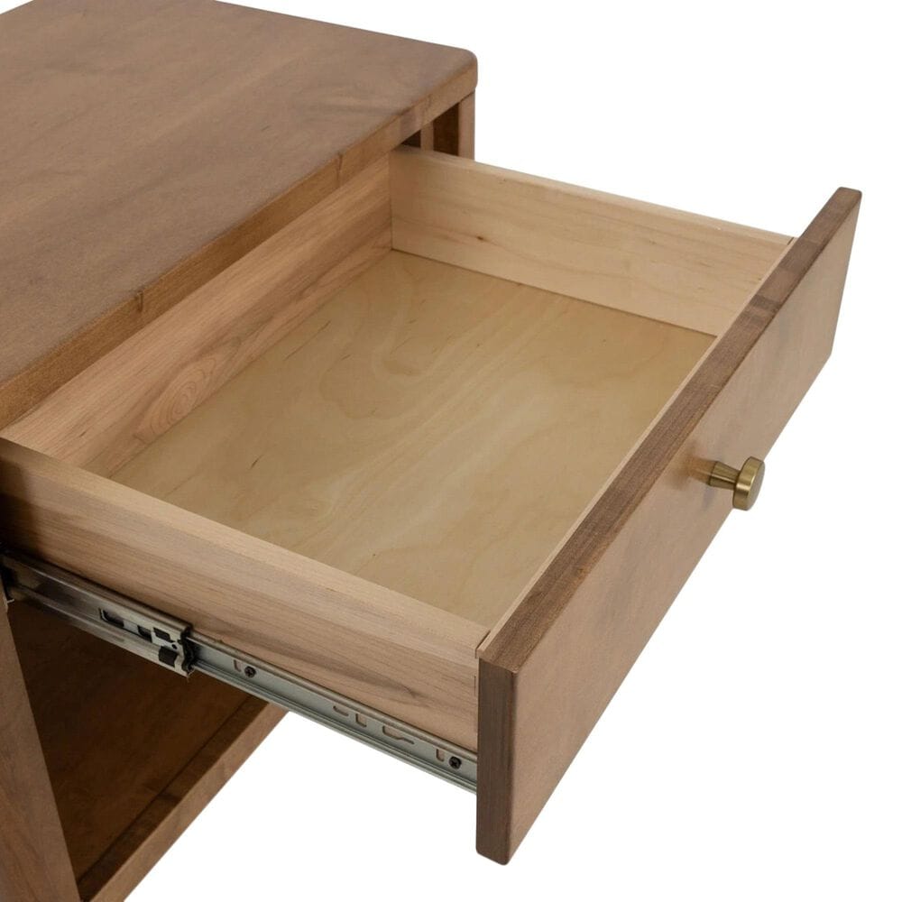 Archbold Furniture Warren 1-Drawer Nightstand in Harvest, , large