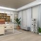 Maple and Jade Farmhouse Room Divider Screen in Distressed White, , large
