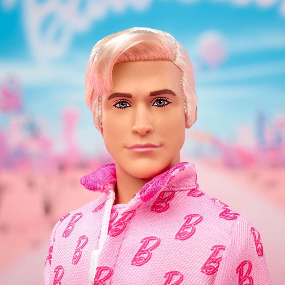 Barbie The Movie &quot;I&#39;m Coming with You&quot; Ken Doll in Pink and White, , large