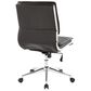 OSP Home Armless Manager Chair in Black, , large