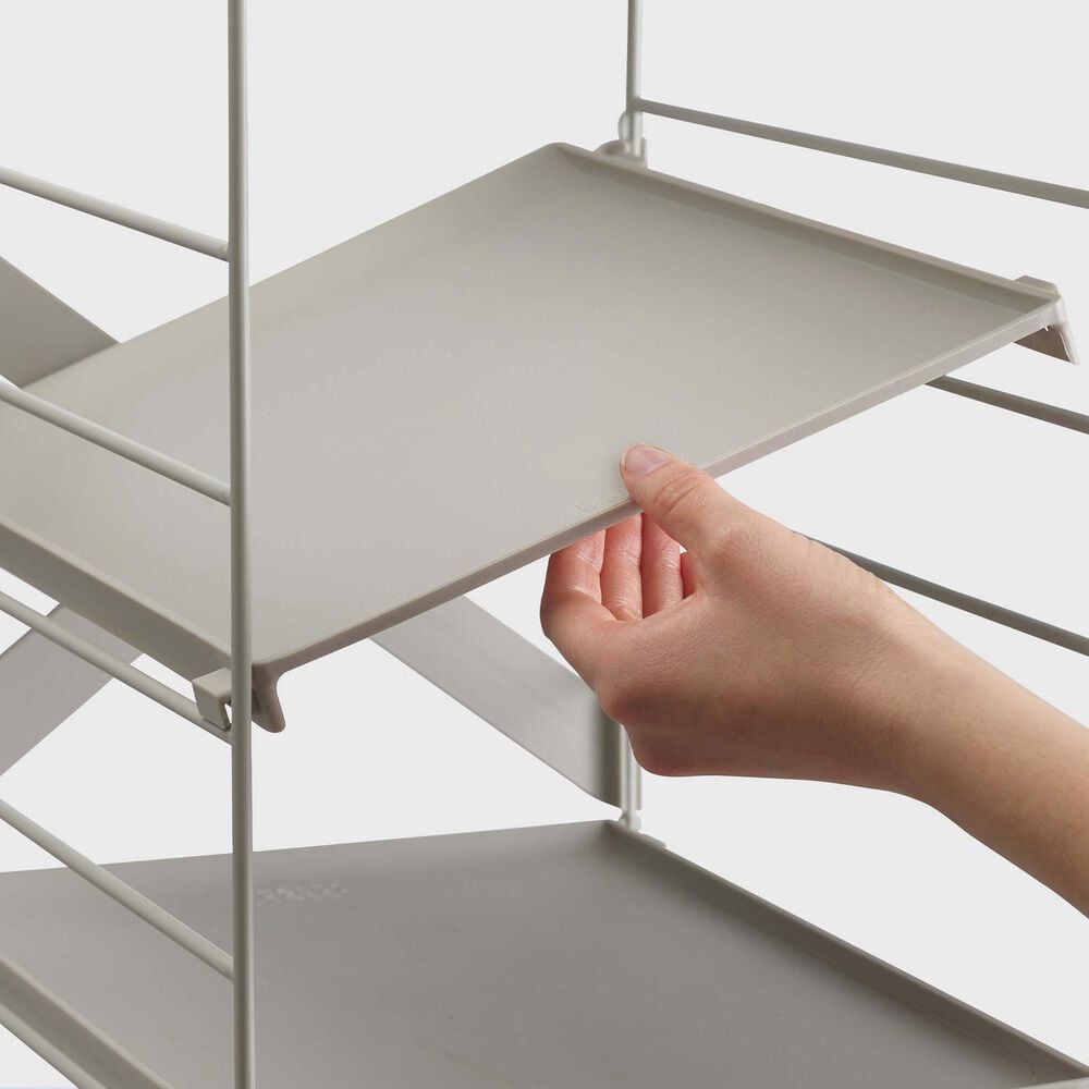 Joseph Joseph Level Adjustable Shoe Rack in Ecru, , large