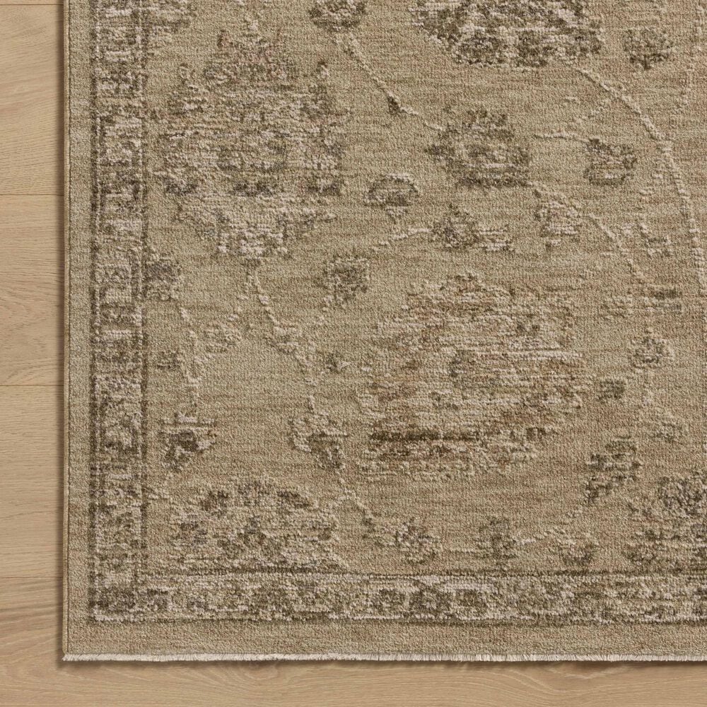 Loloi Willa Wheat and Multicolor 5&#39;3&quot; x 7&#39;6&quot; Area Rug, , large