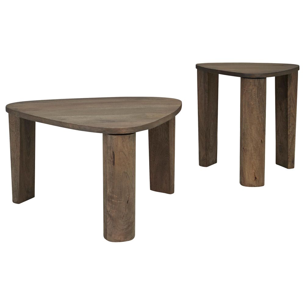 Ashley Reidport 2-Piece Accent Cocktail Table Set in Grayish Brown, , large