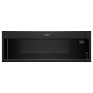 Whirlpool 1.1 Cu. Ft. 1000 watt Low Profile Microwave Hood Combination in Black, , large