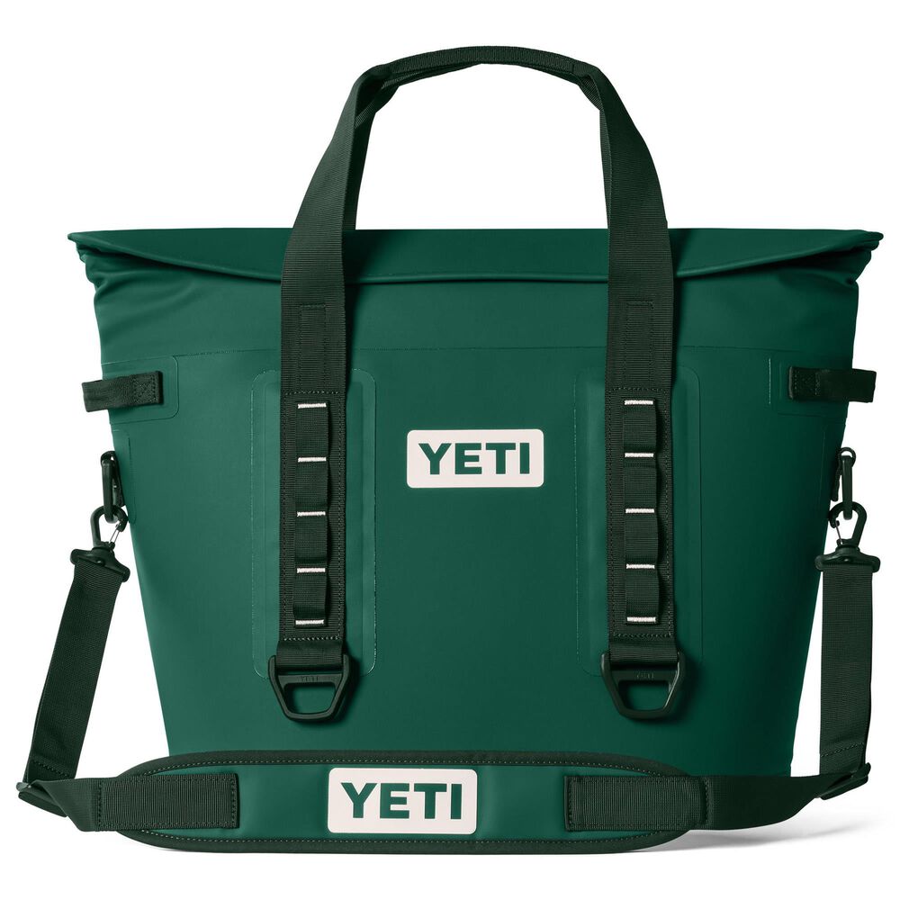 YETI Hopper M30 2.0 Soft Cooler in Black Forest Green, , large