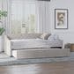 The Monday Company Zoey Upholstered Daybed with Trundle in Beige, , large