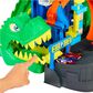 Hot Wheels City Ultimate T-Rex Garage Playset, , large