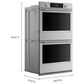 KitchenAid 2-Piece Kitchen Package with PrintShield Stainless Steel 30" Smart Double Wall Oven and Black 30" Induction Cooktop, , large