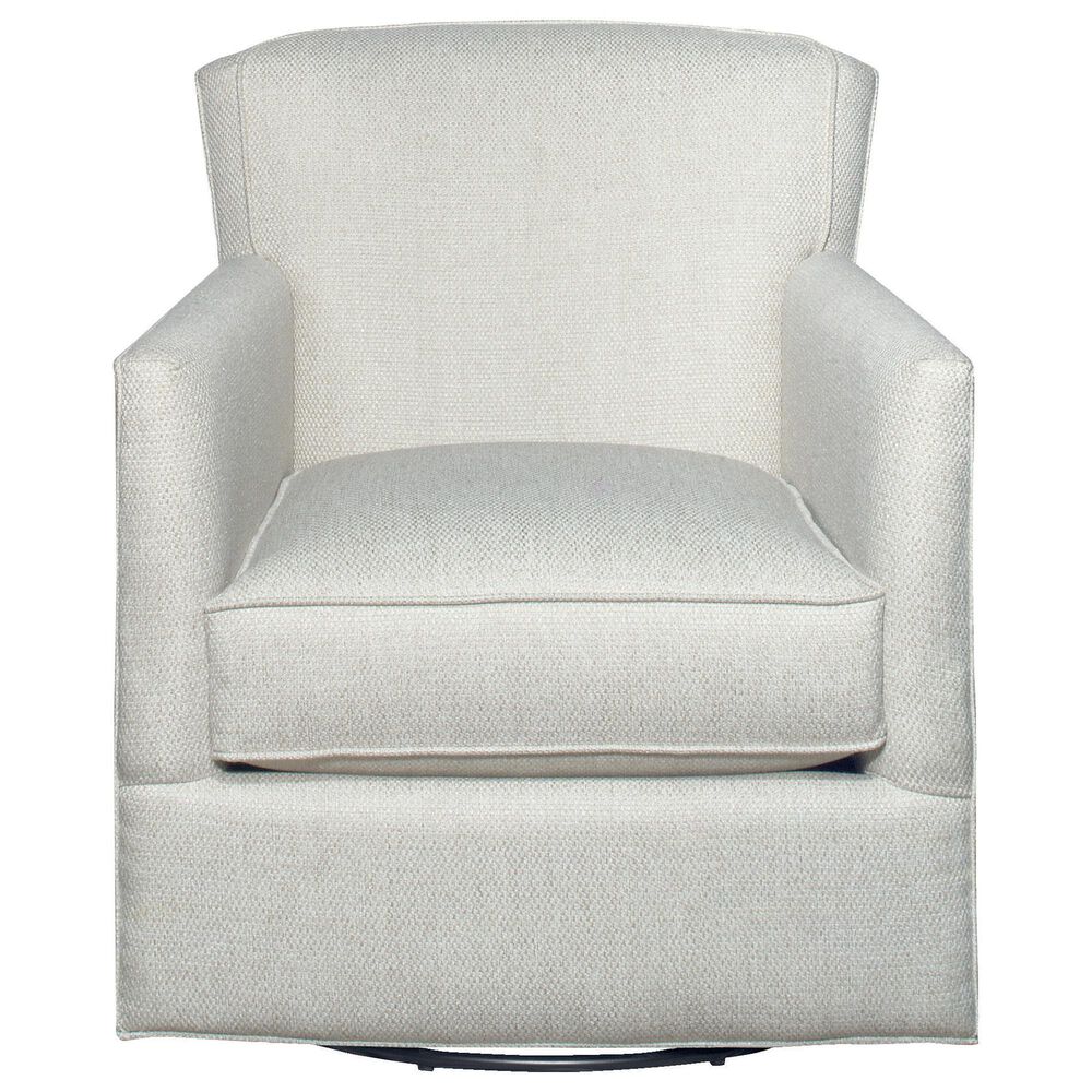 Bassett New American Living Swivel Glider in Chambray, , large