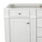 James Martin Bristol 60" Double Bathroom Vanity Cabinet in Bright White, , large