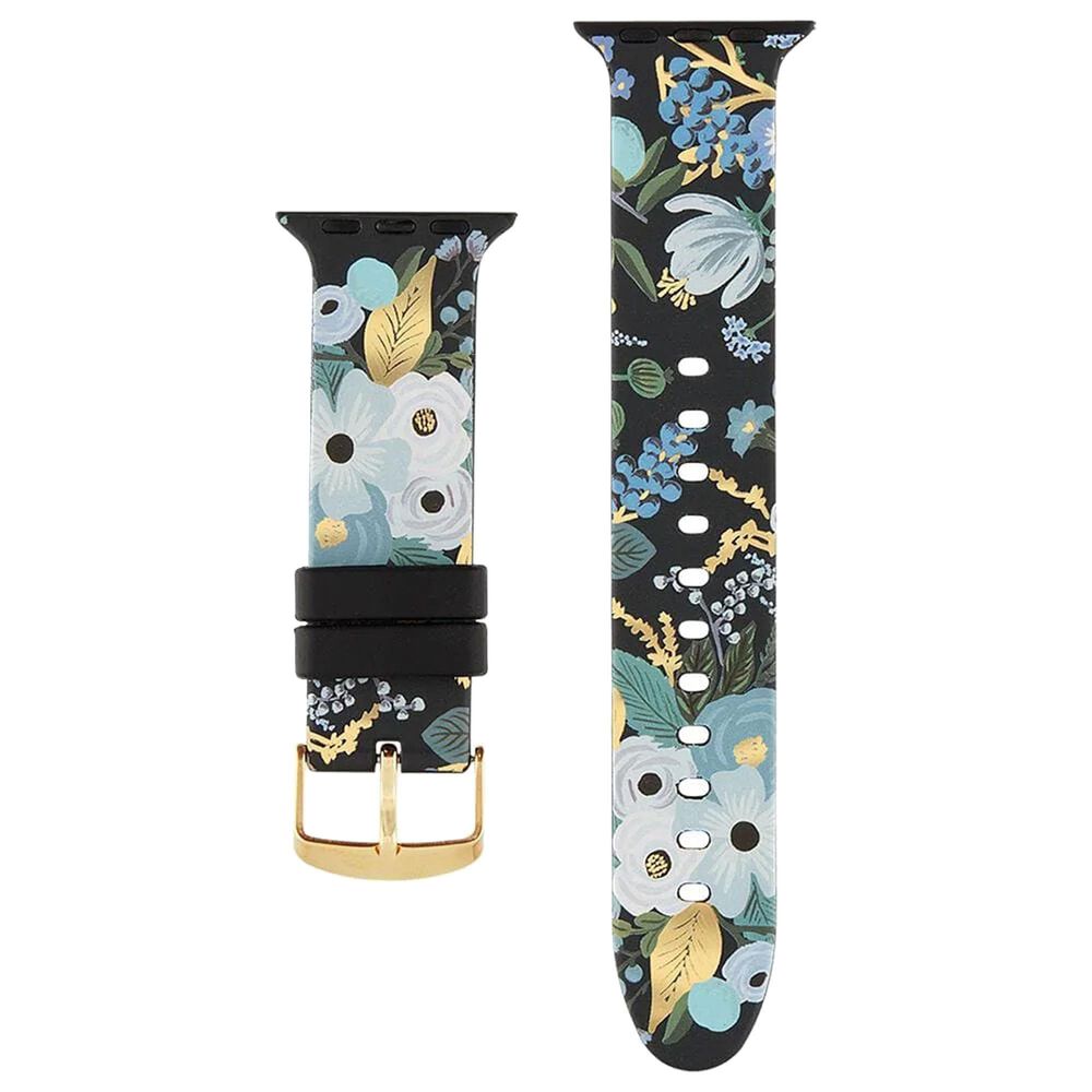 Rifle Paper Co. Watch Band for Apple Watch 38 - 41mm in Garden Party Blue, , large