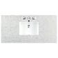 James Martin Vanities Emmeline 48" Single Vanity in Pebble Oak with 3 cm Eternal Jasmine Pearl Quartz Top, , large