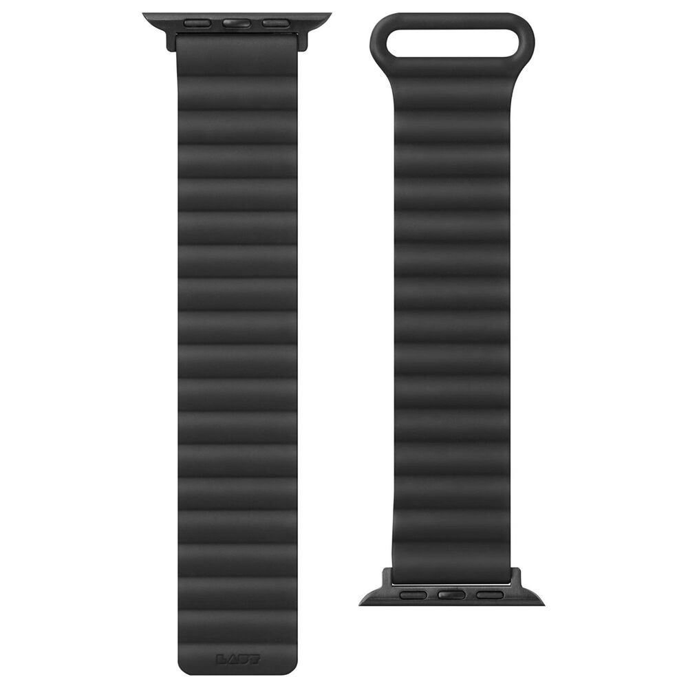 LAUT Watch Strap for 42/44/45/49mm Apple Watch Series 1-9, SE and ULTRA in Black, , large