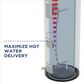 GE Appliances 40-Gallon Smart Short Electric Water Heater in Gray, , large