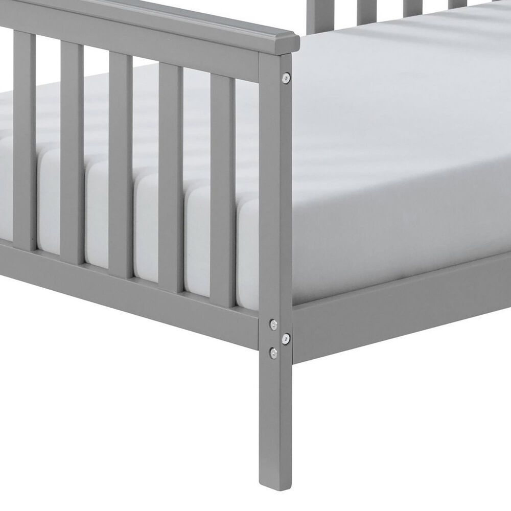 Oxford Baby Harper Toddler Bed in Dove Gray NFM