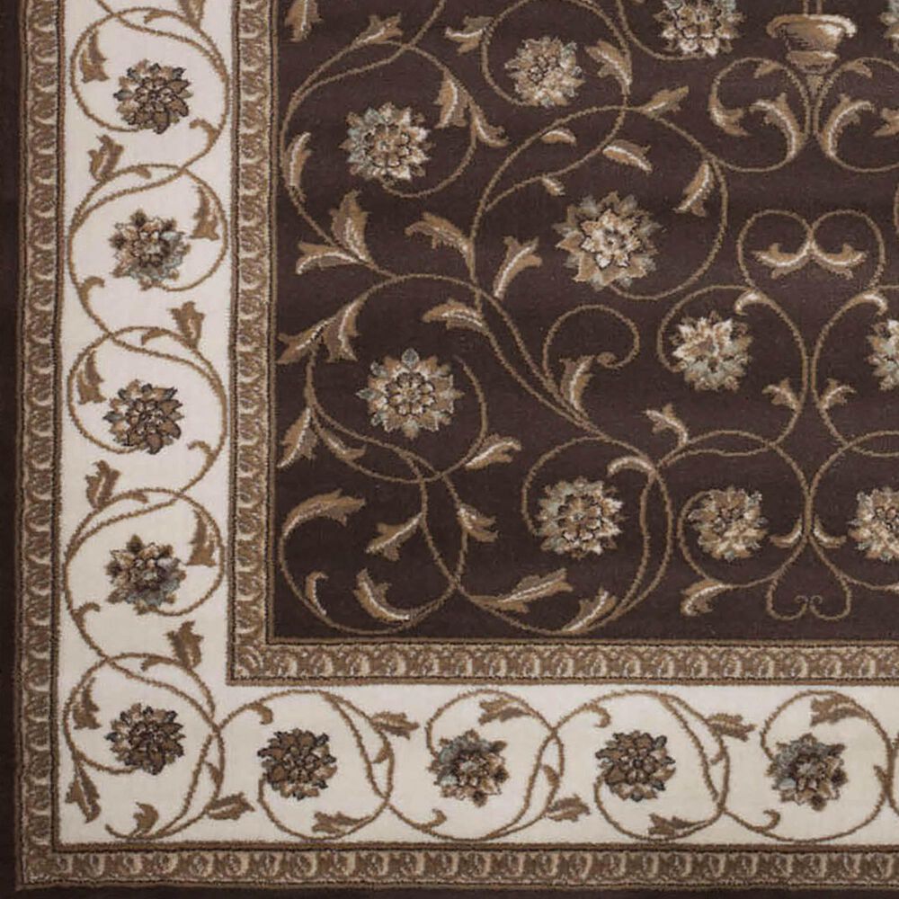 Radici USA Pisa 3743 Brown 7'10" x 10'6" Area Rug, , large