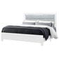 Global Furniture USA Luccia King Bed with LED in White, , large