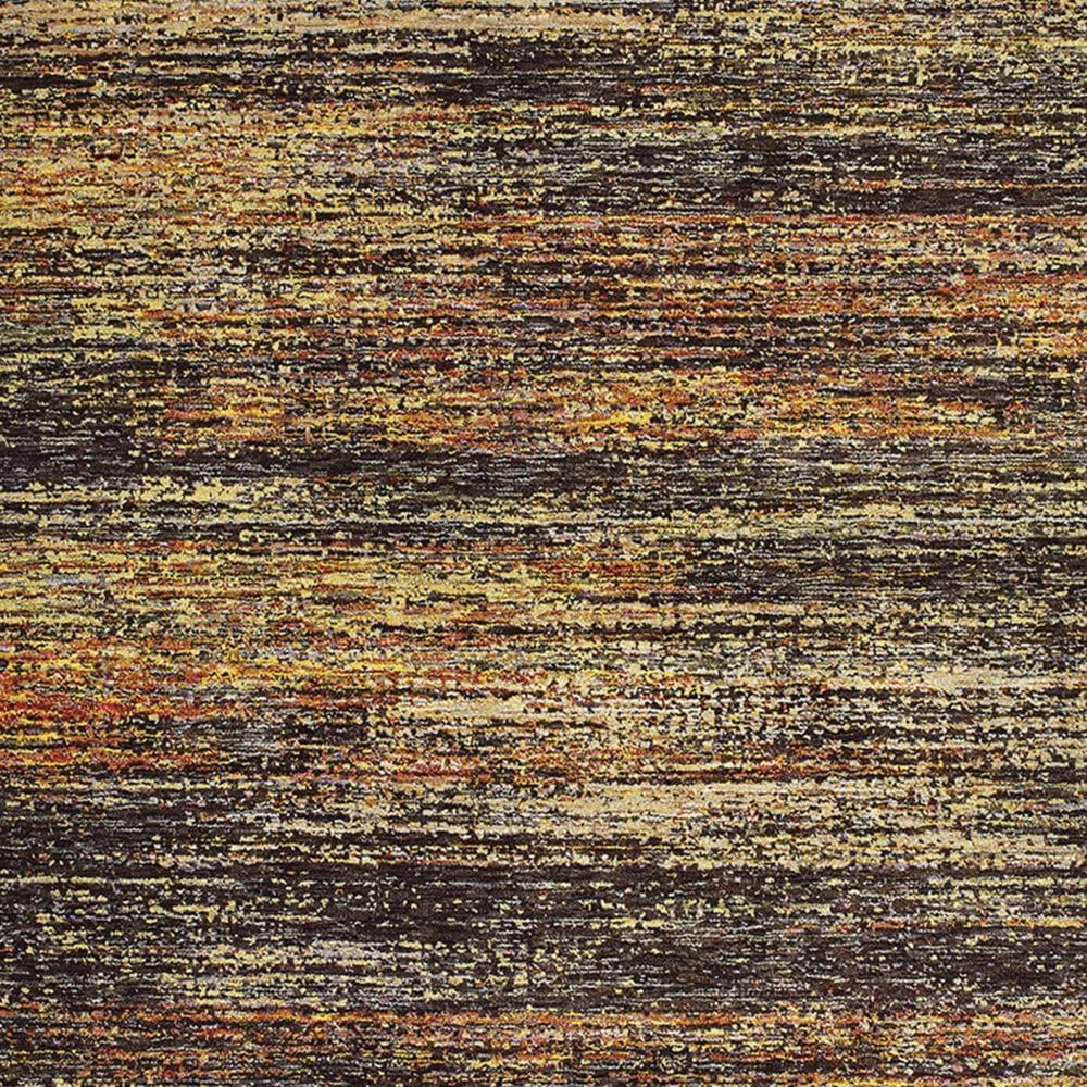 Oriental Weavers Atlas 8037C 5&#39;3&quot; x 7&#39;3&quot; Gold Area Rug , , large