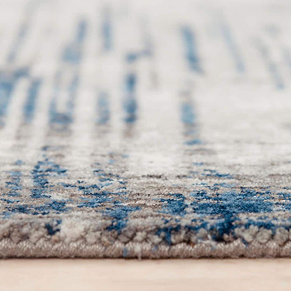 RIZZY Anatolia ANT746 2&#39;6&quot; x 8&#39; Gray-Blue Runner, , large