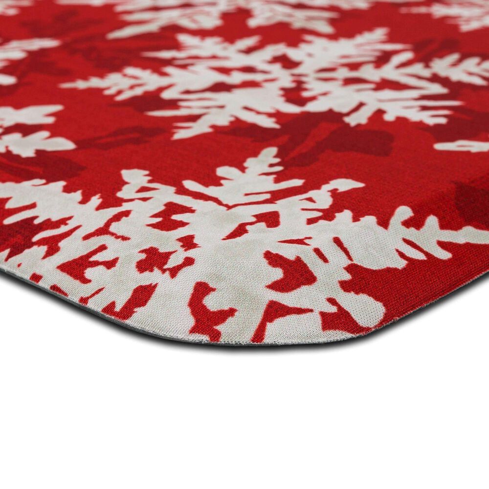 Mohawk Dri-Pro Holiday Flakes 1&#39;6&quot; x 2&#39;6&quot; Multicolor Door Mat, , large