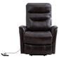 Simeon Collection Gemini Power Lift Recliner with Power Headrest in Truffle, , large