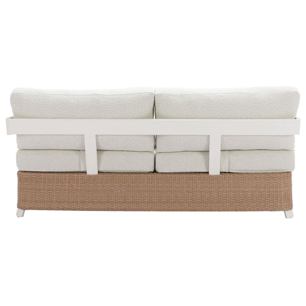 Zuo Modern Gelo Sofa in White and Brown, , large