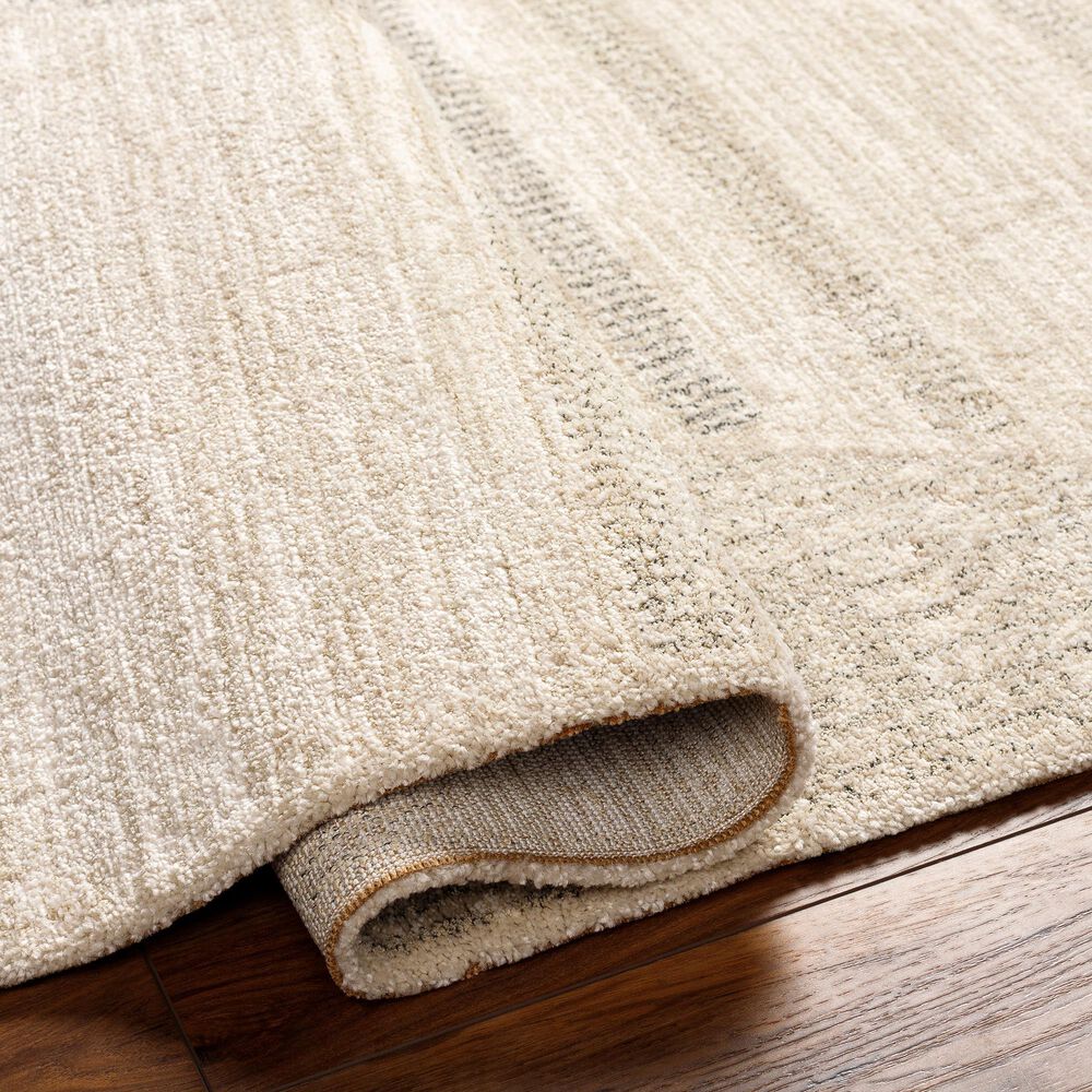 Surya Gavic 2&#39; x 3&#39; Ivory and Medium Gray Area Rug, , large