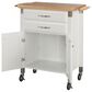 Homestyles Dolly Madison Kitchen Cart in Off-White, , large
