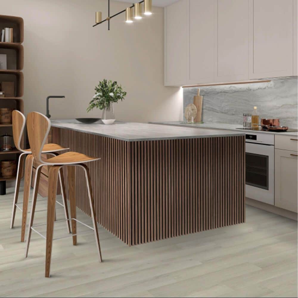 MS International Sonowood Sable 24" x 48" Acoustic Wood Slat Panels, , large