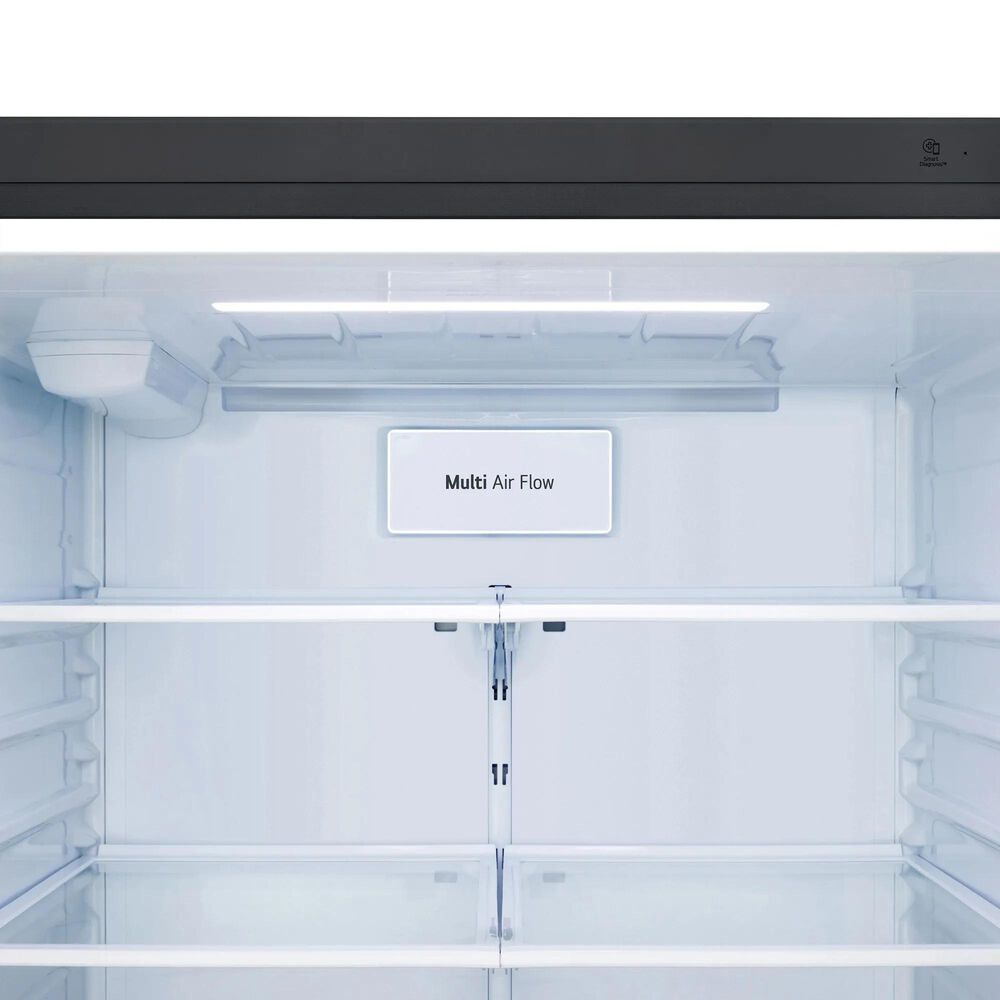 LG 26 Cu. Ft. Bottom Freezer Refrigerator in Black Stainless Steel, , large