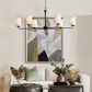 Cyan Ginevra Chandelier in Black, , large