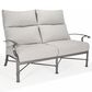 Winston Manor Patio Ultra High Back Loveseat in Linen Lace, , large