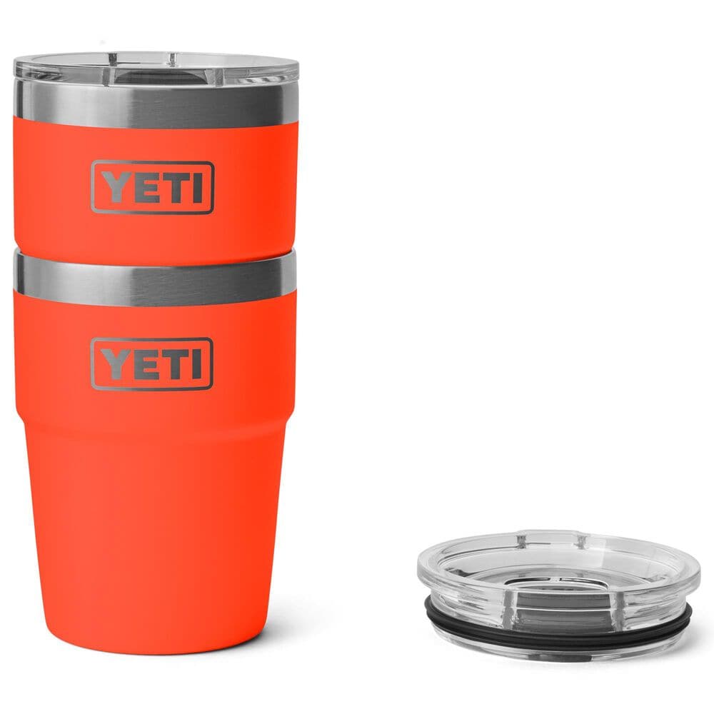 YETI Rambler 16 Oz Stackable Mug with MagSlider Lid in Solar Flare, , large