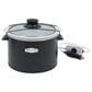 RoadPro 12-Volt 1.5 Quart Slow Cooker  Black, , large