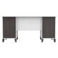 Bush Somerset 3 Piece Office Desk Set in Storm Gray/White, , large