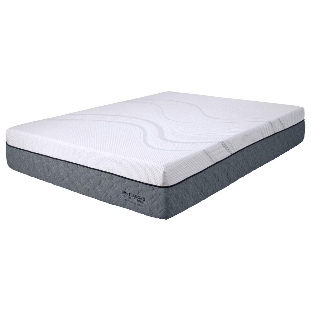 Hearth and Haven Diamond  Graphene Firm Twin Mattress, , large