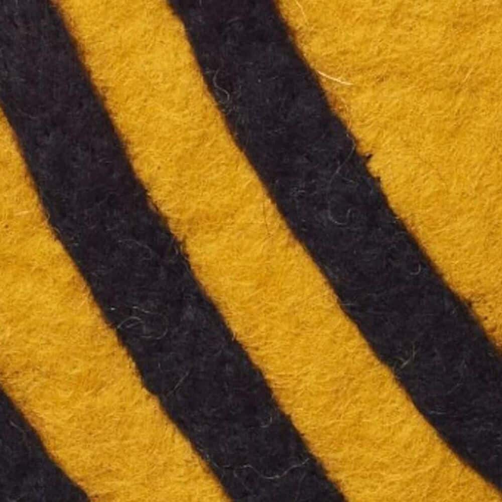 Once Again Home Bee Wool Trivet in Yellow, , large