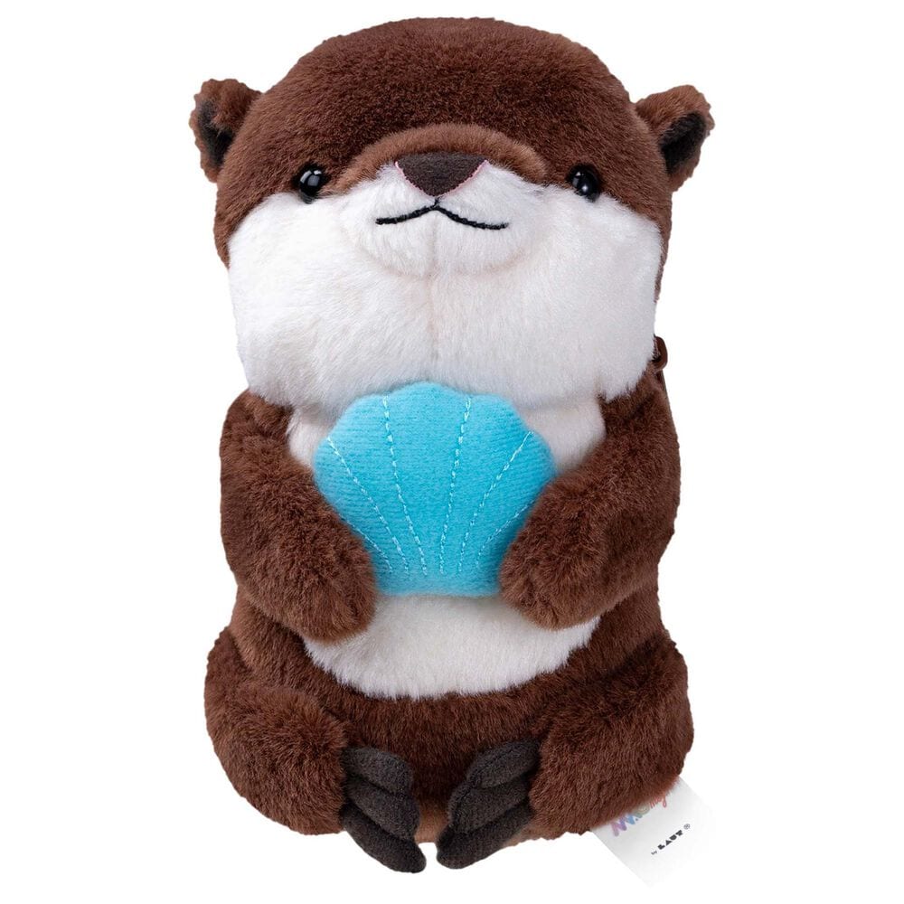 LAUT Ocean Otter Wallet in Brown and White, , large