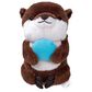 LAUT Ocean Otter Wallet in Brown and White, , large
